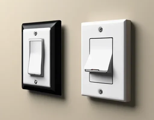 Hagyományos és beépített elektromos kapcsolók összehasonlítása